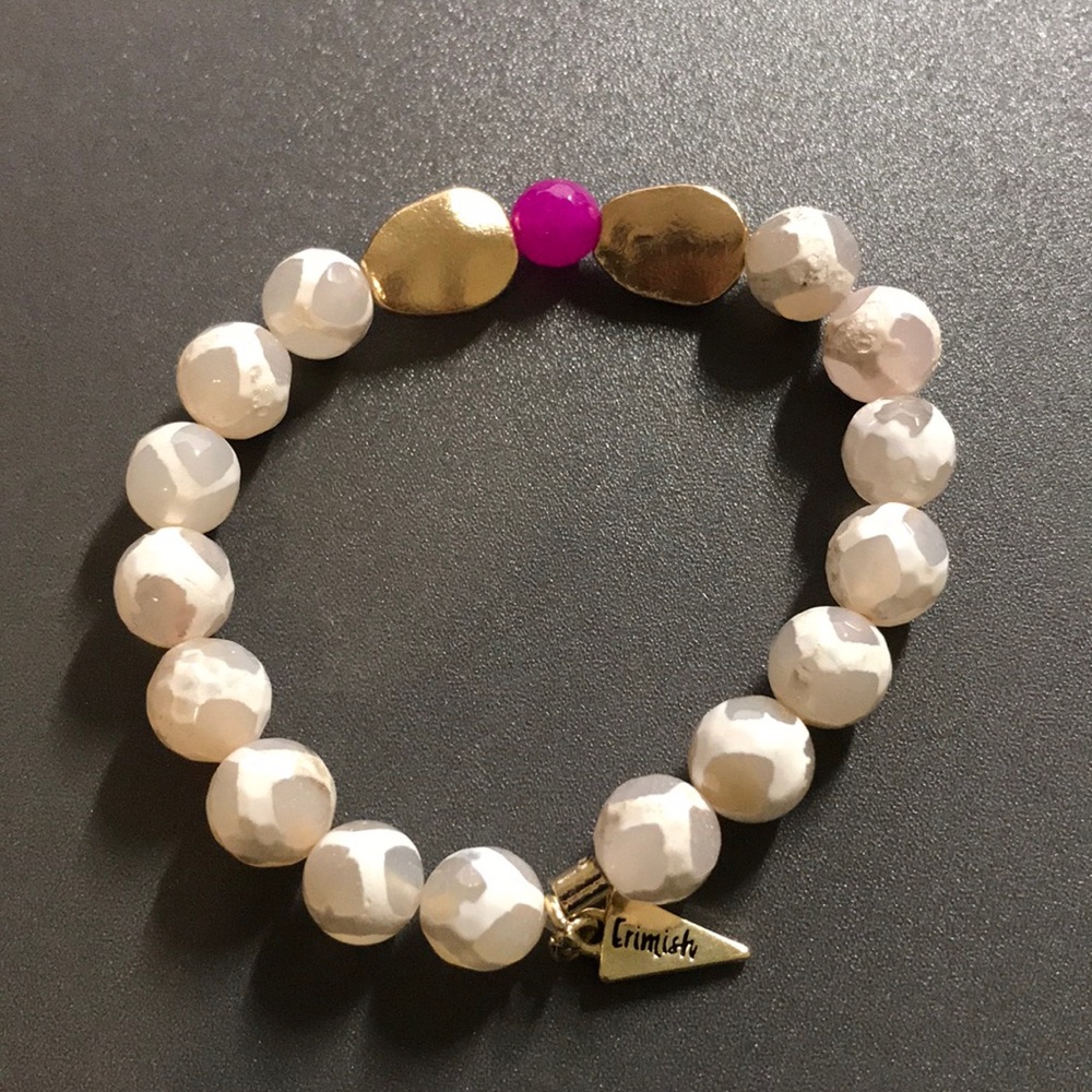 Erimish stretch beaded bracelet